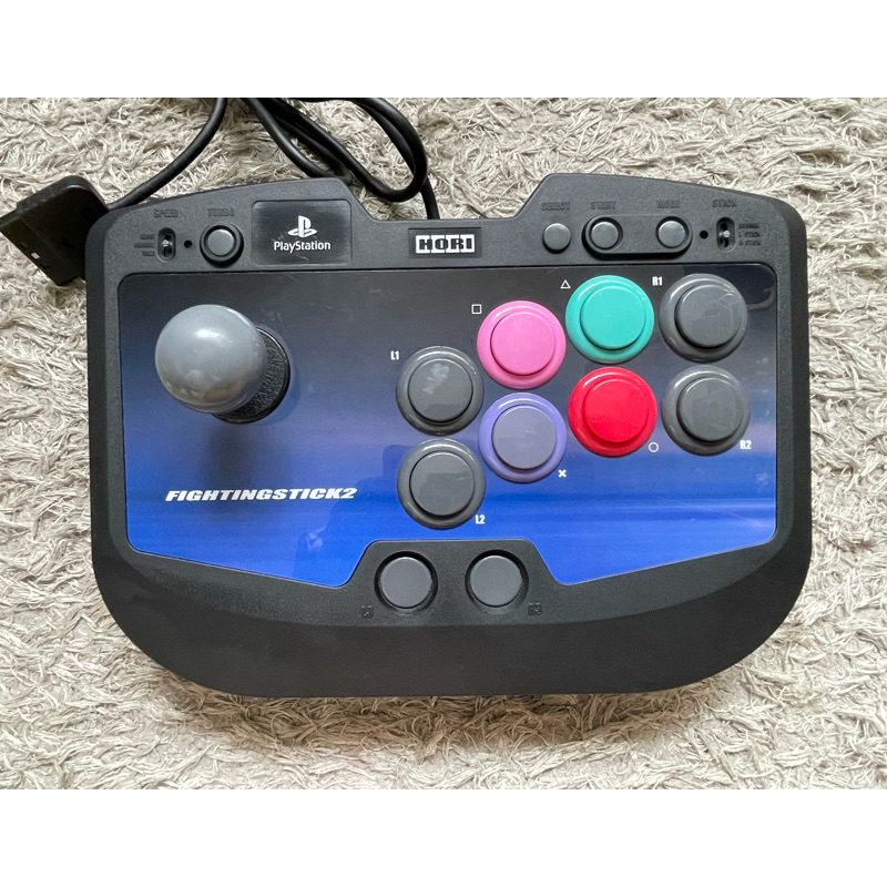 CONTROLE ARCADE - HORI - FIGHTINGSTICK2 - PLAYSTATION 2 - PS2 ...
