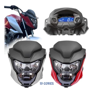 Frente Farol Completa Cg Titan 2025 Para Cg 160 Titan Fan Start Adaptável 2014 2015 2016 2017 2018 2019 2020 a 2025 em Oferta na Shopee