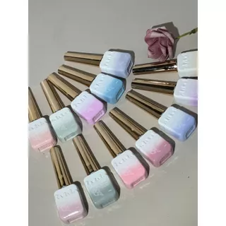 kit com 12 esmaltes em gel – Tons de Pastel - Coleção Ice Cream em Oferta na Shopee