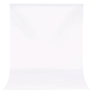 Tecido Fundo Branco Profissional 2x3m ou 3x6m para Gravação de Vídeos E-commerce e YouTube
