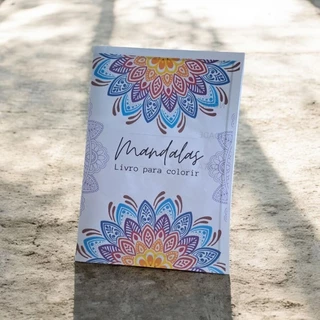 Livro de Colorir MANDALAS. 19 desenhos para pintar✏️ em Oferta na Shopee
