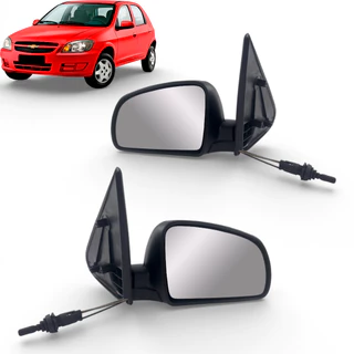 Retrovisor Prisma Celta 2007 2008 2009 2010 2011 2012 13 Com Controle em Oferta na Shopee
