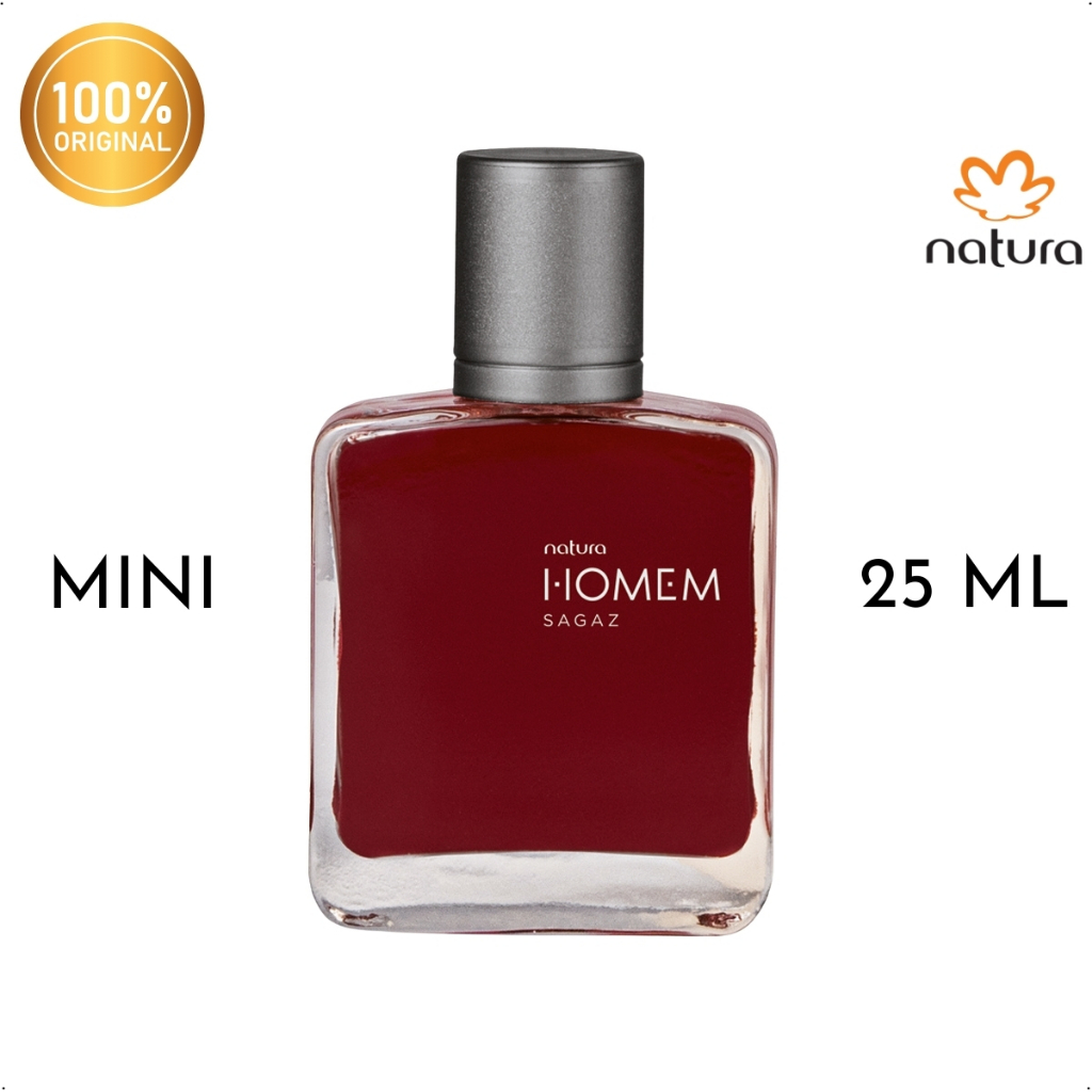 Natura Perfume Homem Sagaz Miniatura Masculino 25ml em Oferta na Shopee