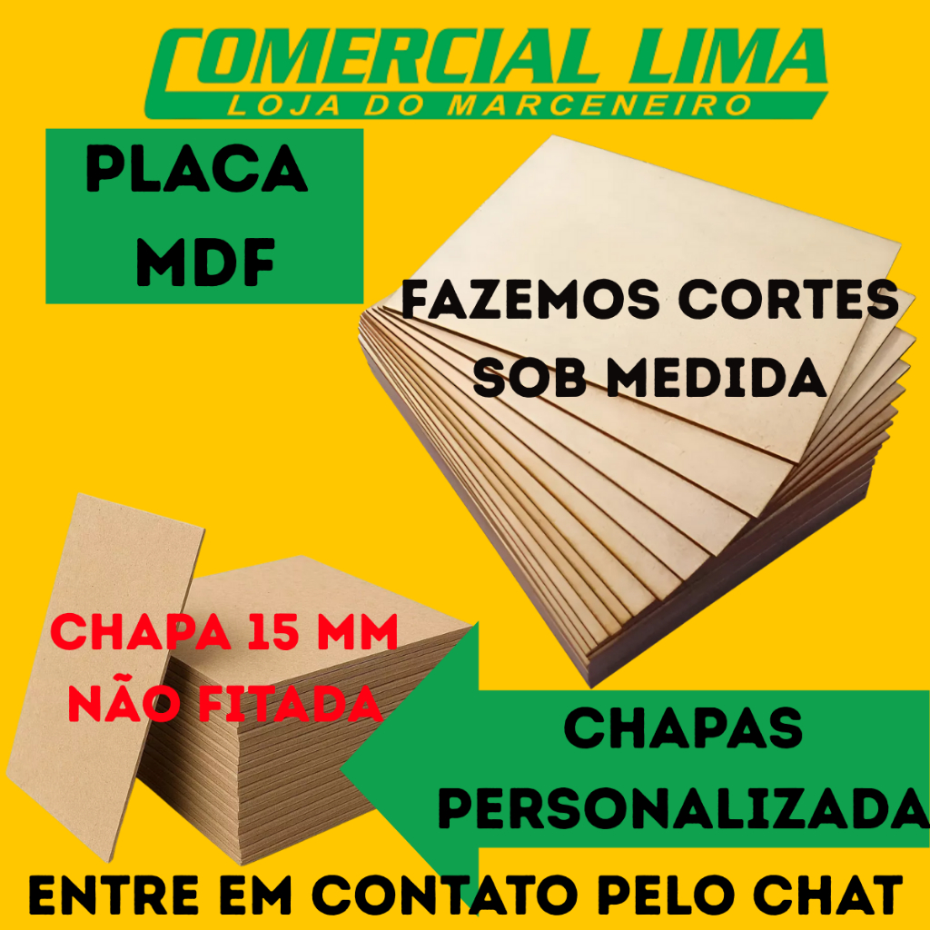 Placa Chapa MDF 15MM Sob Medida ( PERSONALIZADA )Prateleira Tampos Para Quadros Decorativos Porta Retrato Artesanato