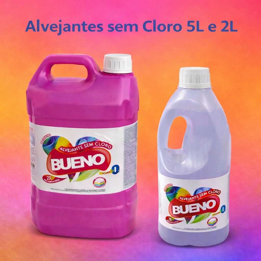 Alvejante Sem Cloro Para Roupas Brancas e Coloridas Remove Manchas ...
