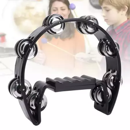 Pandeiro Meia Lua Colorido Pandeirola