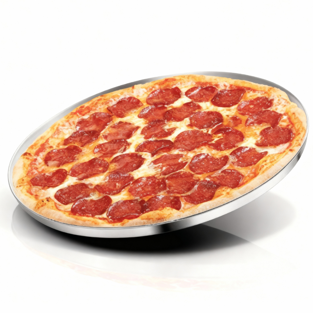 Forma Assadeira Redonda Pizza Grande 35cm ou 40cm em Alumíni
