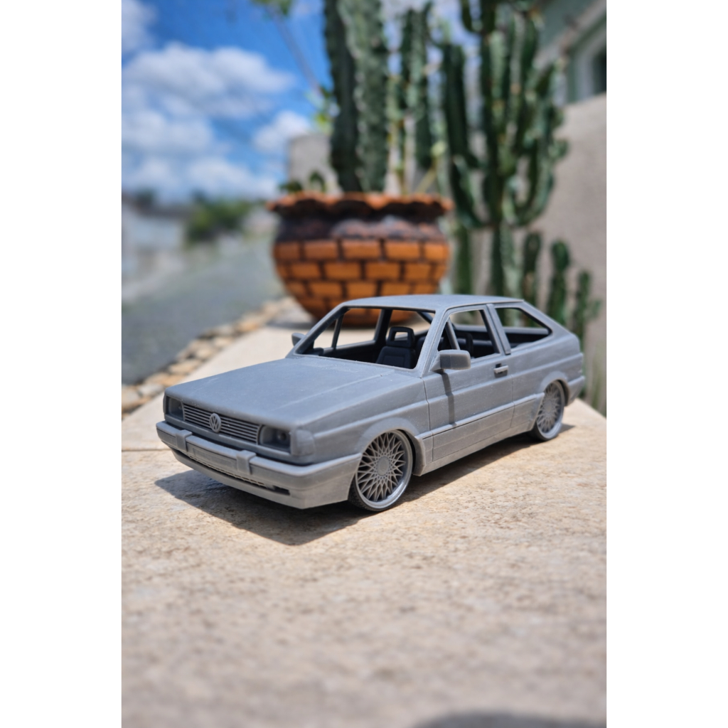 Miniatura Gol Quadrado GTI 1992 1:24 / 1:36 – para Personalização ...