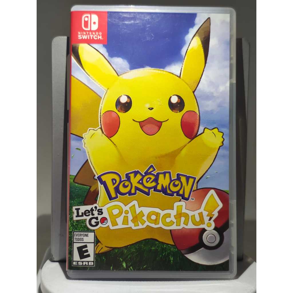 pokemon lets go pikachu nintendo switch em Promoção na Shopee
