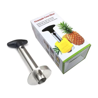 Cortador e Fatiador De Abacaxi Aço Inox Cozinha