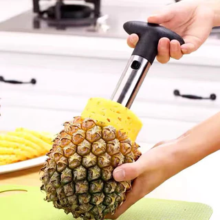 Descascador e Fatiador de Abacaxi Aço Inox Cozinha Cortador