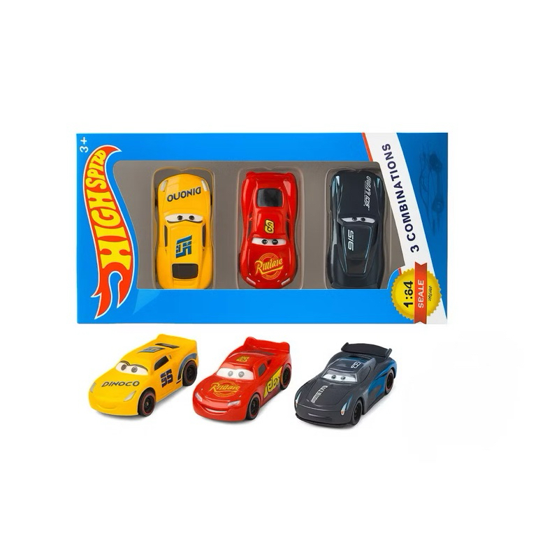 1 : 55 Disney Pixar Cars 3 Metal Diecast Carro Modelo De Brinquedo