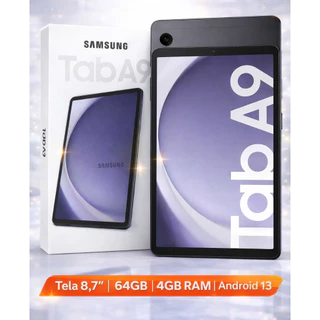 Samsung Tablet Galaxy A9 8,7" 4GB/64GB RAM Wi-Fi Android 13 + NF Garantia