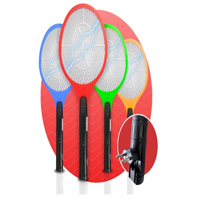 Raquete Elétrica Bivolt 110v~220v Mata Mosquito Recarregável