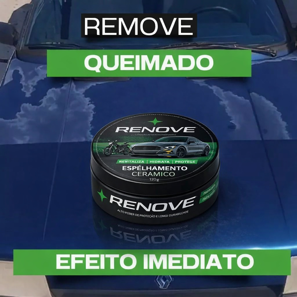 CERA AUTOMOTIVA CARNAÚBA - REMOVE QUEIMADO, BRILHO MAXIMO, CARRO NOVO ...