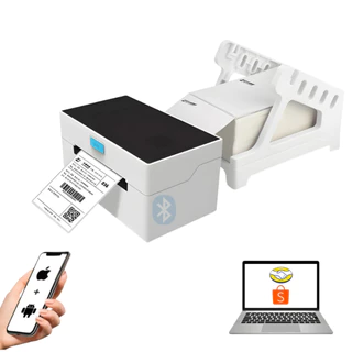 Impressora Etiquetas Térmica Código Barras Ecommerce Frete Com Suporte Etiquetas