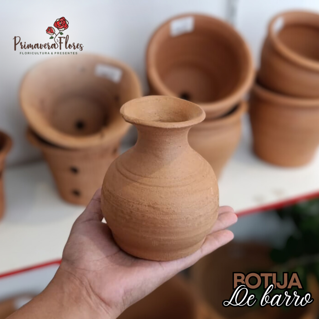 Mini botija de barro | Shopee Brasil