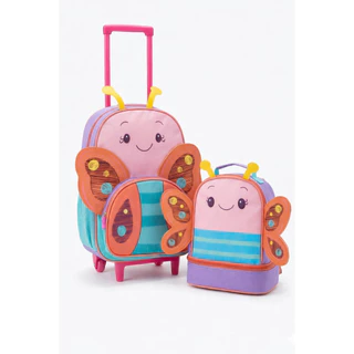 Kit Mochila Escolar de Rodinhas+ Lancheira Térmica Infantil Clio Pets Em Oferta Única em Oferta na Shopee