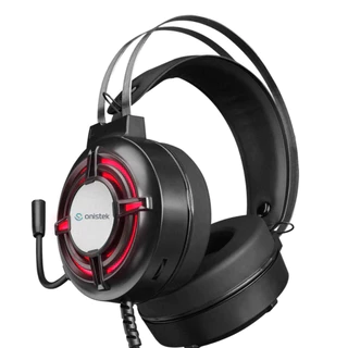 Headset Gamer Onistek FN-637 - Áudio Potente e Iluminação LED com Microfone Ajustável