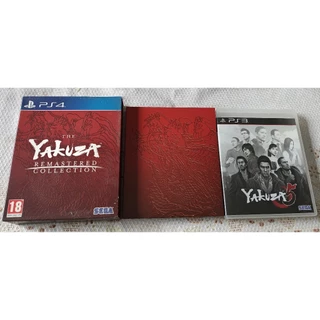 Game The Yakuza Remastered Collection Ps4 Midia Física Semi-novo Original
