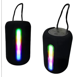 Caixa de Som portátil Potente de malha de tecido Bluetooth Rgb 5.3 5W Wireless speaker SH-319