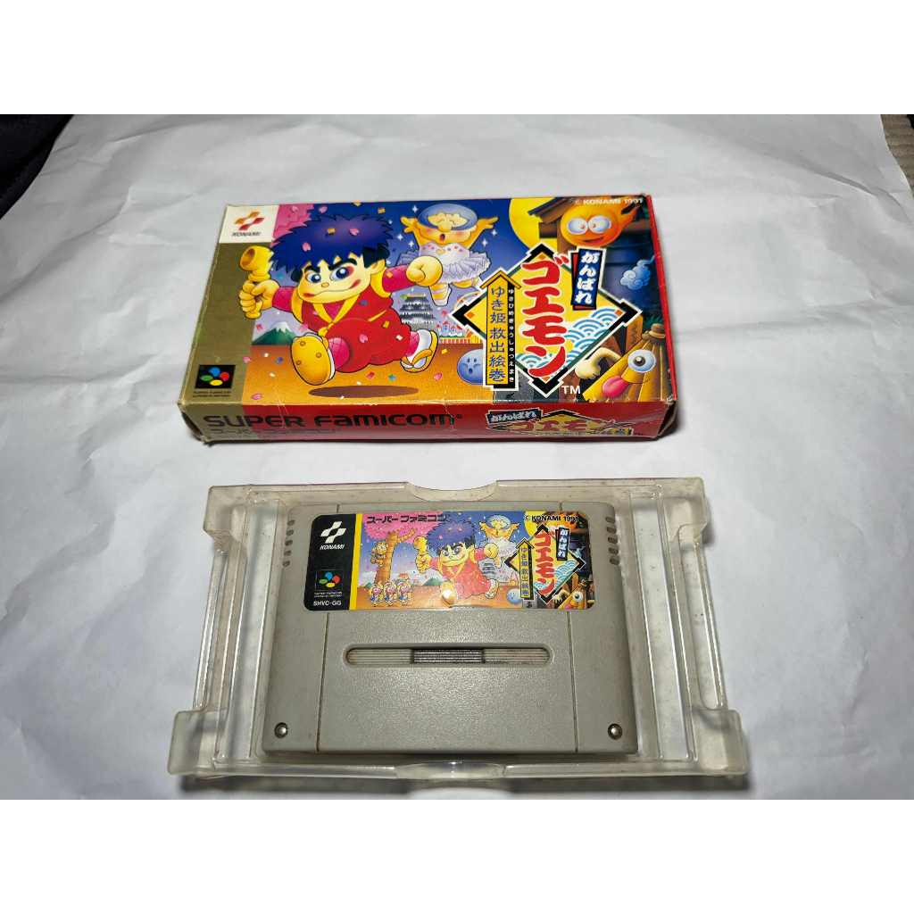 Jogo original para Super Famicom Snes Mystical Ninja Snes Ganbare