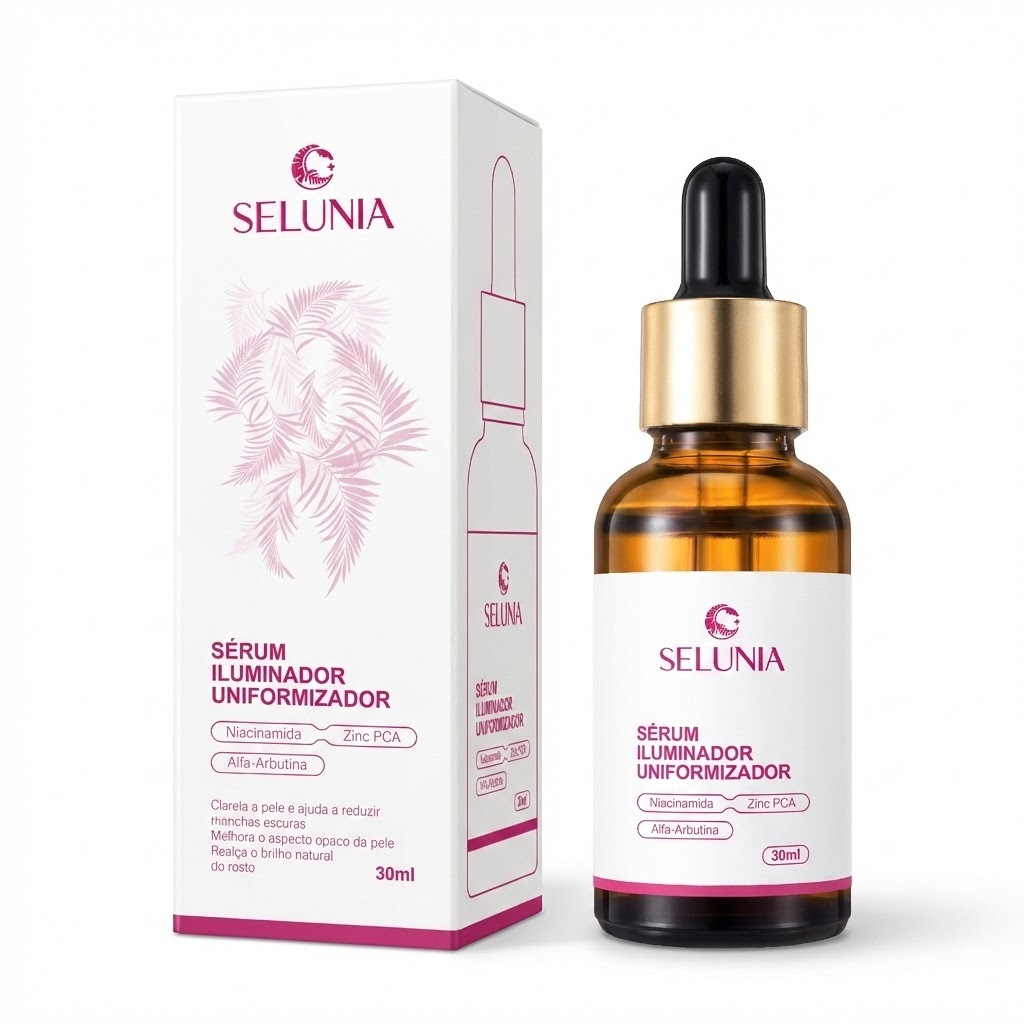 SELUNIA Sérum Facial Clareador lluminador Niacinamida+Zinc PCA+
