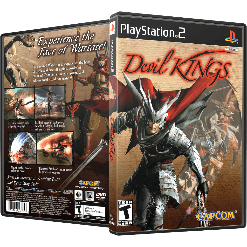 Devil Kings PS2 – Mídia Física Com Encarte + Box Completo | Shopee Brasil