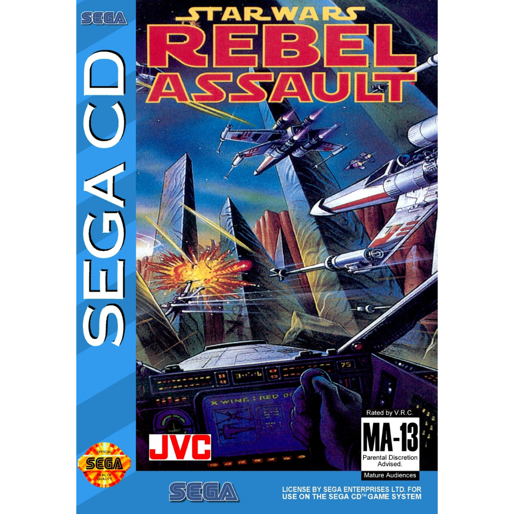 Star Wars Rebel Assault para Sega Cd e Sega CDX | Shopee Brasil