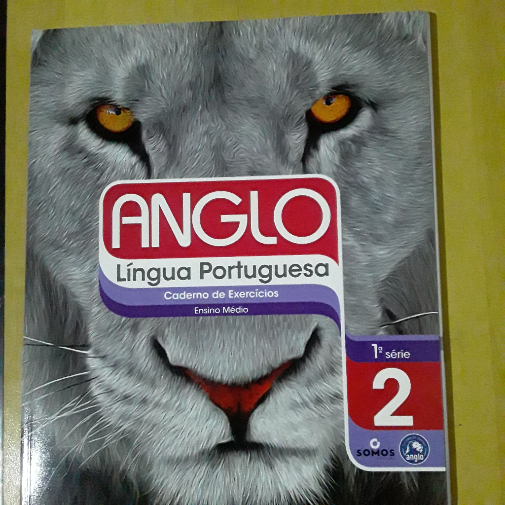 PL59 LIVRO ANGLO CADERNO DE EXERCÍCIOS LÍNGUA PORTUGUESA 1ªSÉRIE VOLUME ...