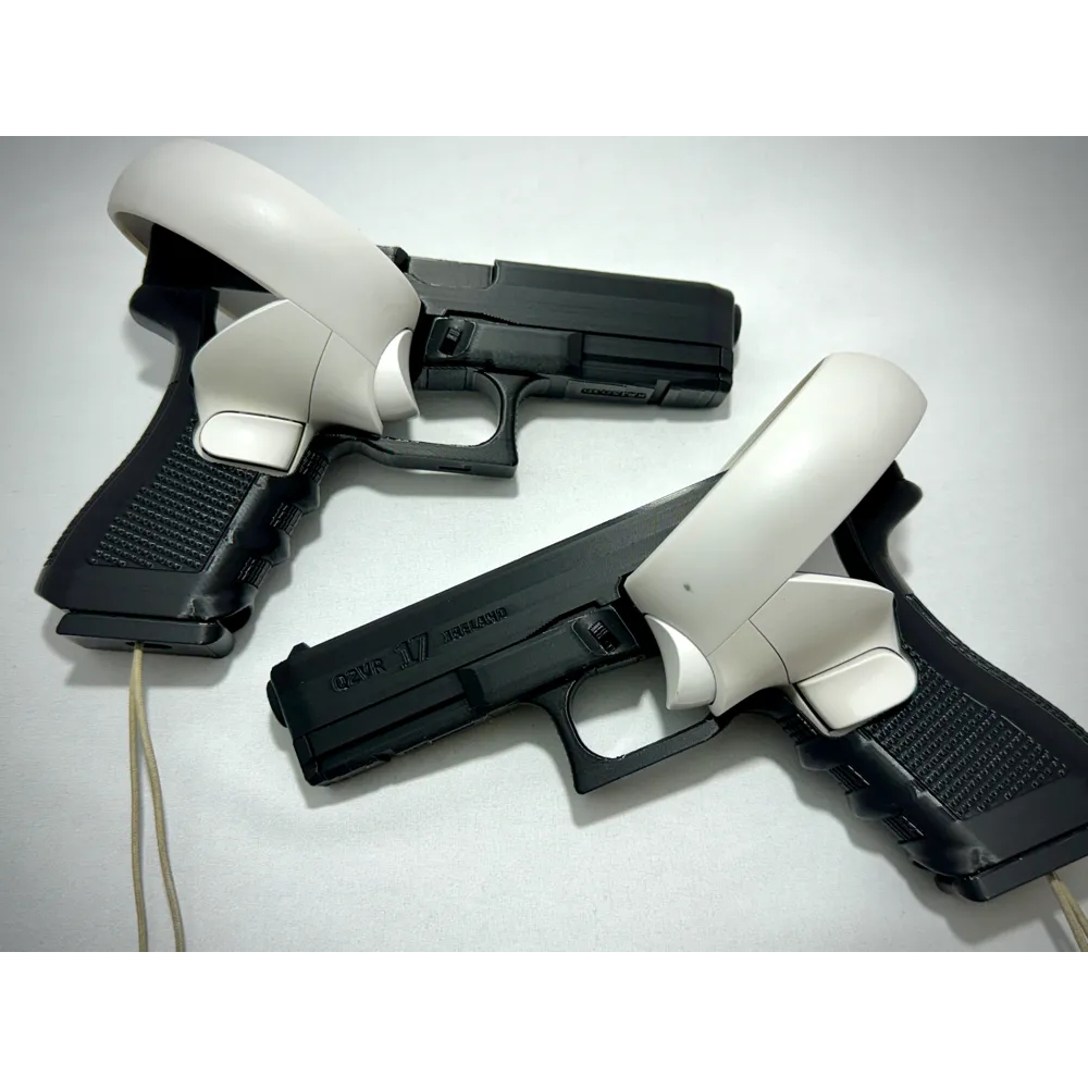 Empunhadura de Pistola para Meta Quest 2, Meta Quest 3 e VR 17 – Imersão Realidade Virtual