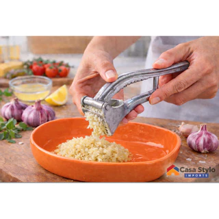 Espremedor De Alho Em Aluminio Fundido Abridor 5 Funções em Oferta na Shopee