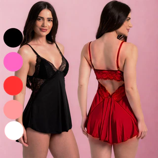 Camisola Sexy Feminina sem Bojo com Renda e Costas Abertas renda delicada costa nua em Oferta na Shopee