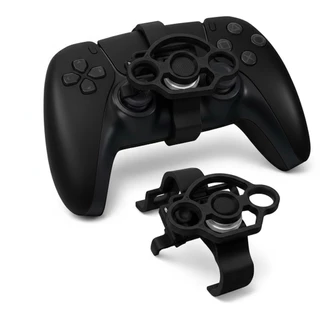 Mini Volante para Controle Compatível com PS5 DualSense Manete Jogo de corrida ps 5 Com Rolamento de metal