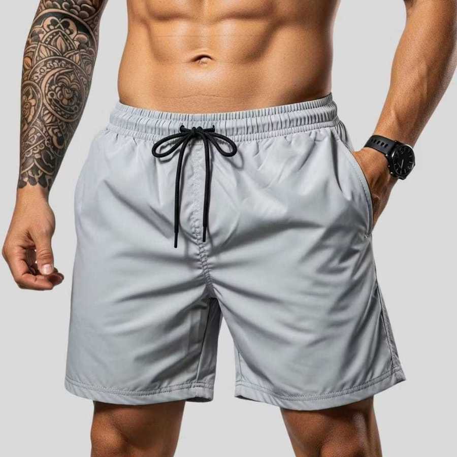 Shorts Masculino Tactel Praia Academia Treino Corrida Verão Secagem Rápida
