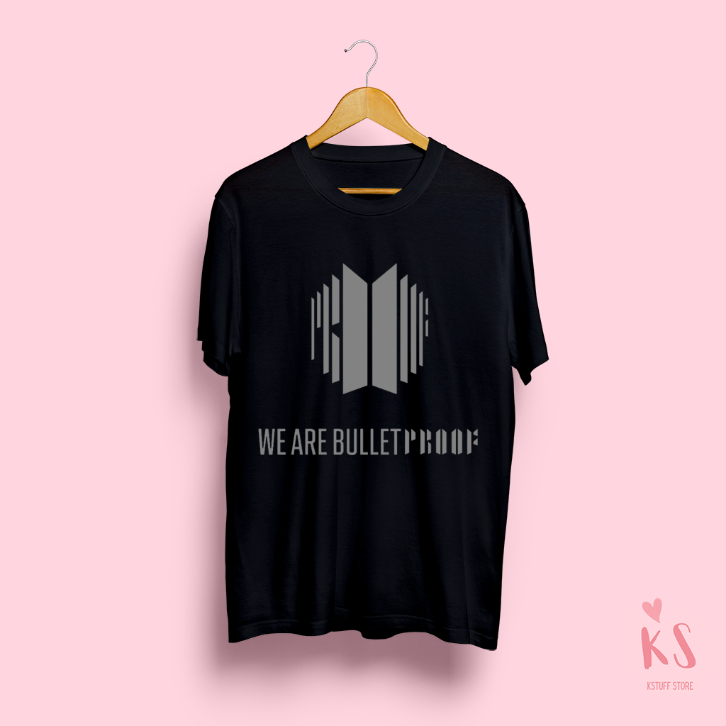 Camiseta Unissex Bts We Are Bulletproof | Shopee Brasil