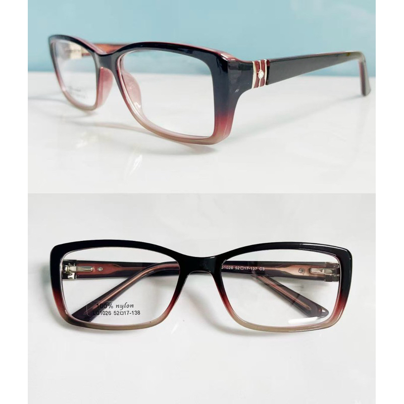 Óculos feminino armação de grau quadrado modelo | Shopee Brasil
