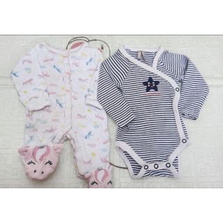 [Desapego lindo] Macacão Carters unicórnio e Body Orchestra NB em Oferta na Shopee
