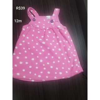 vestido carters 12 meses em Oferta na Shopee