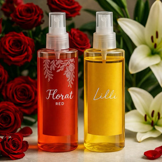Kit Body Splash Feminino Florat Red + Lilli Mulher Cheirosa Floral em Oferta na Shopee