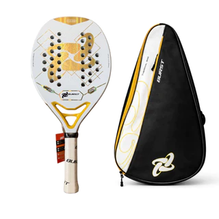 Raquete de Beach Tennis BURST Haze 12K Carbon White Gold em Oferta na Shopee