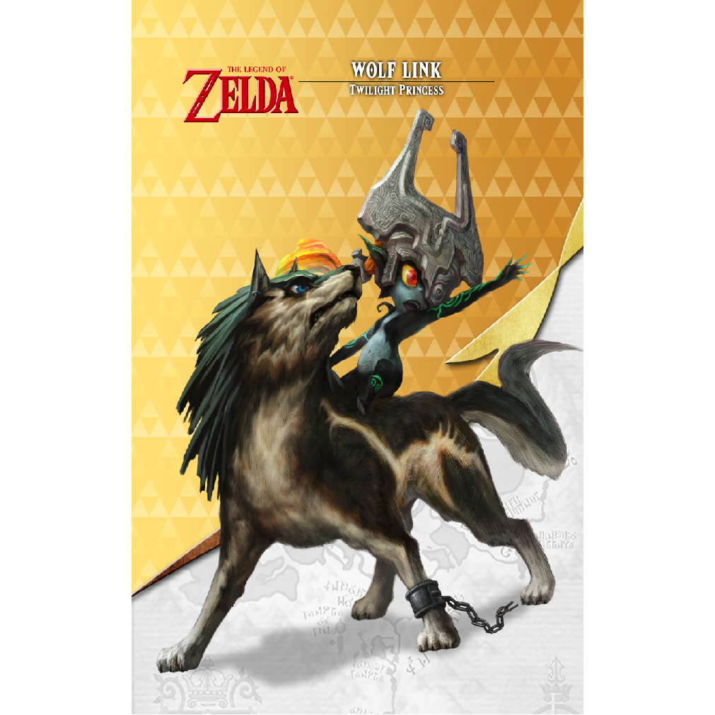 amiiboカード Cartão Amiibo Wolf Link - 20 Corações - Zelda BotW / TotK | Shopee