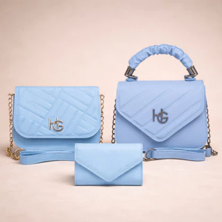 Kit 3 Peças Bolsas Femininas Transversal Hello Griff Estilo Blogueirinha Lançamento em Oferta na Shopee