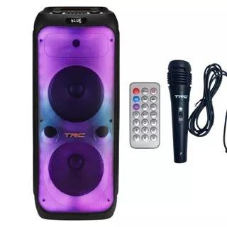 Caixa de Som Amplificada CT 1300 TRC Bateria 1300W com FM, Bluetooth, Microfone e Controle em Oferta na Shopee