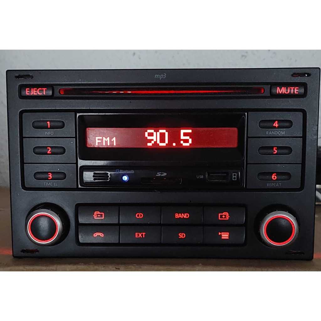 Som Automotivo Radio Bluetooth, Usb, Cartão de memoria Original Vw RD5 ...