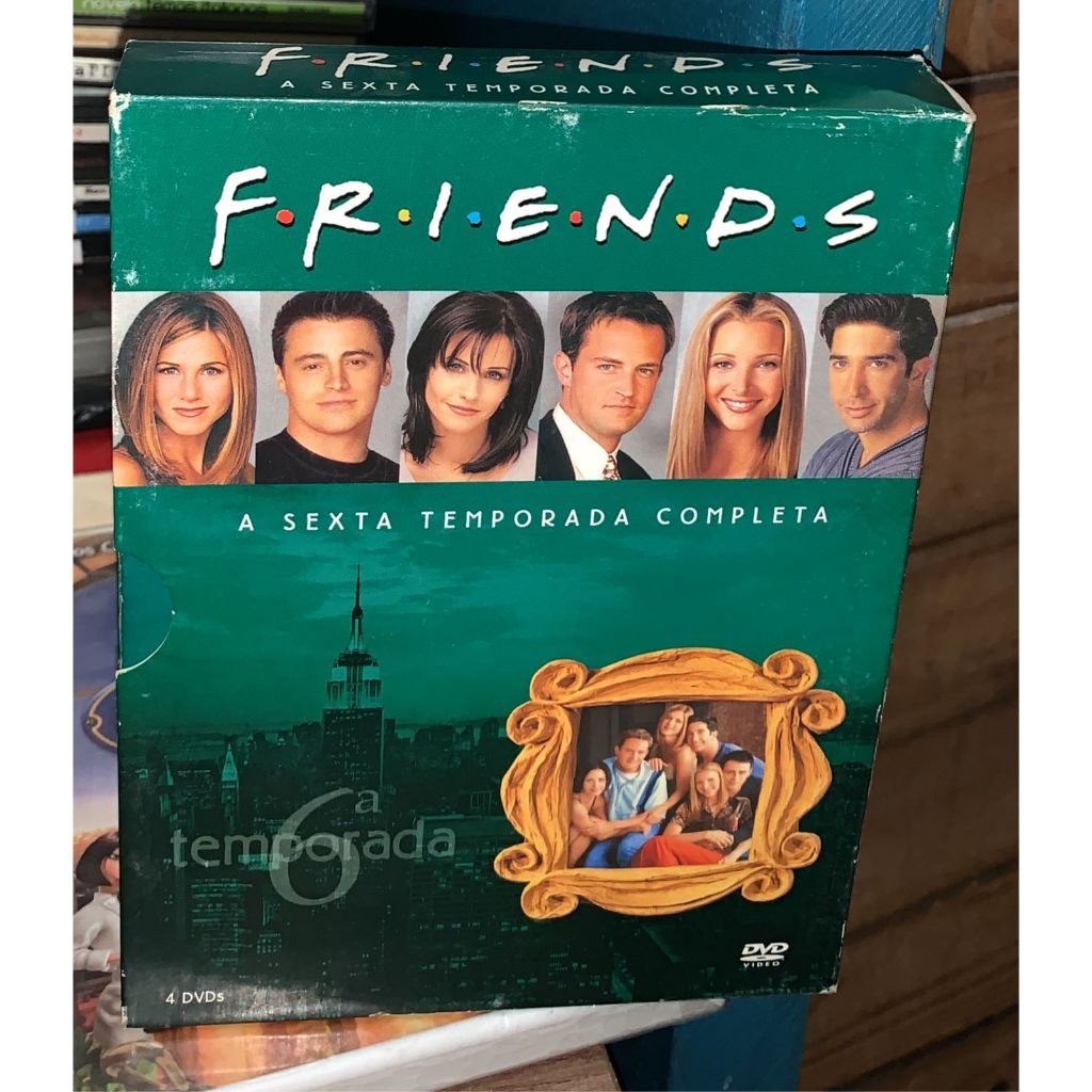 DVD friends a sexta temporada F1170 | Shopee Brasil