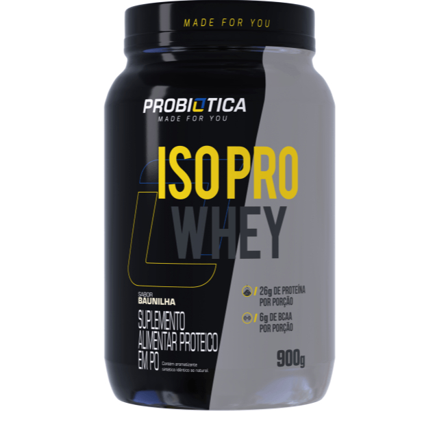 Iso Pro Whey Pote 900g Probiótica