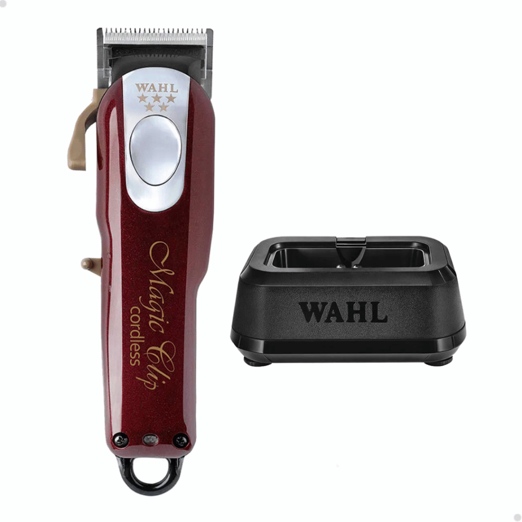 Kit Wahl | Magic Clip Cordless + Base Carregamento Single Bivolt