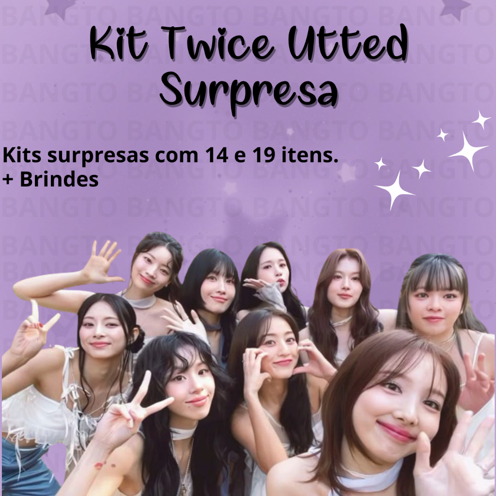 55pcs/set Twice Between 1 em Promoção na Shopee Brasil 2026