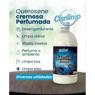 Querosene cremosa 1 litro ALTO PODER DE LIMPEZA. MULTIUSO em Oferta na Shopee